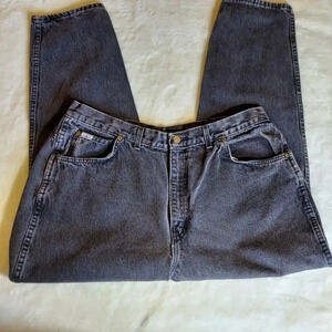 Vintage High‎ Waisted Black Mom Jeans Chic